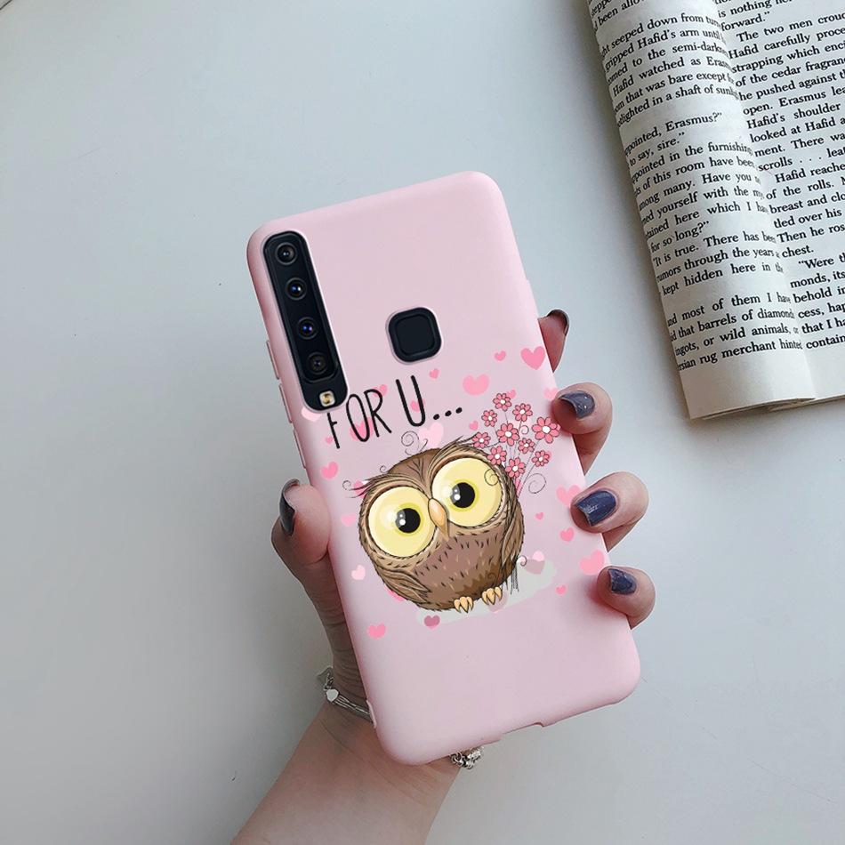 Flower Phone Case For Samsung A9 2018 A920 SM-A920F Back Cover Silicone Painted Soft Fundas for Samsung Galaxy A9 A 9 2018 Cases