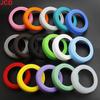 1piece 9CM 23G Colour Threaded Soft Silicone Cup Bottom Cover Wear Resistant Ring Sleeve Sheath Anti Slip Good Toughness Elastic
