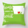 Home Improvement Living Room Sofa Ornament Pillowcase Car Cushion Cover Nordic Green Sweet