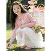 Moonkids Girls' Autumn Sweet Princess Mesh Dress