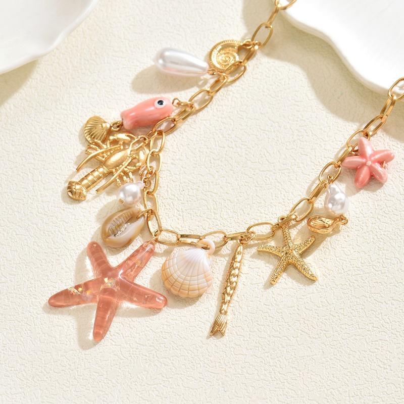 Necklace New Imitation Pearl Pendant Niche High-end Bohemian Clavicle Chain Women's Accessories