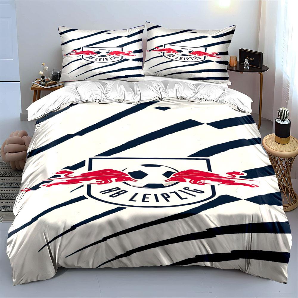 Red Bulls, Soccer Logo. Bedding Sets Duvet Cover Sets Duvet Covers Pillowcases(1*Duvet Cover 2*Pillowcases Without Duvet Insert)