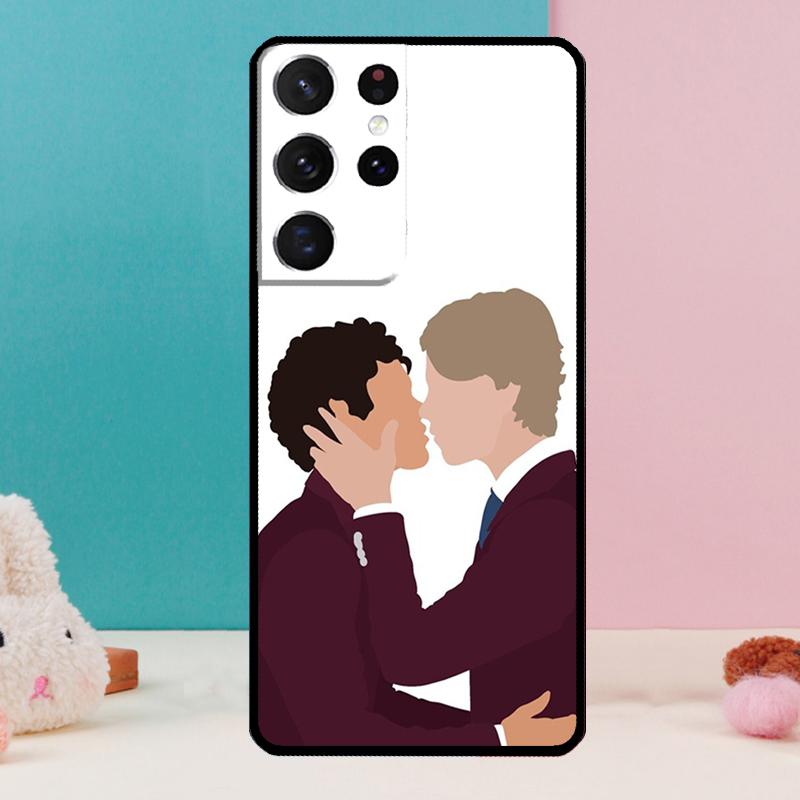 Young Royals Simon and Wilhelm Phone Case For Samsung Galaxy S25 S24 S23 S22 S21 Ultra S9 S10 S20 Plus FE Funda Cover Shell