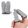 2pcs Cut Resistant Finger Cots Finger Sleeve Protectors Reusable Finger Covers Finger Protection Cots for Sewing Supplies