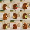 Internet celebrity cute cute cute kapibara pendant plush toy doll capybara bag pendant keychain doll doll