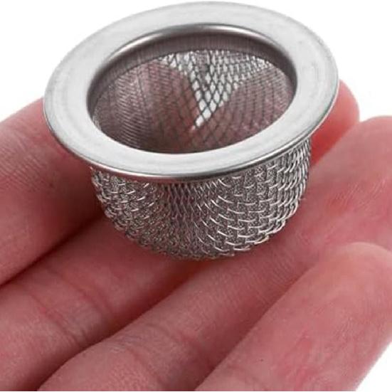 10Pcs Double Screen Filter Cocktail Smoker Screen Mini Mesh Bowl Screen Filter for Whiskey Smoker Easy Install