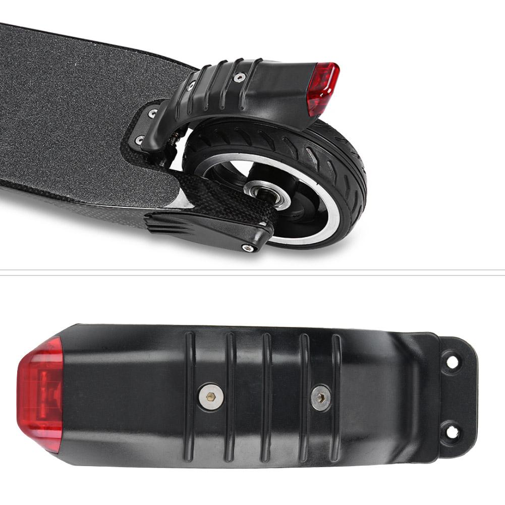 Apărătoare de noroi spate Apărători spate cu lumină Piesă de schimb pentru trotinetă electrică de 5,5 inchi