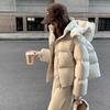 Short down padded jacket 2025 new small winter coat hooded padded jacket thickened bread padded jacket