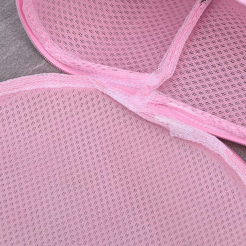 Cute Rabbit Laundry Bag Anti-Deformation Mesh Washing Pouch For Bras, Underwear, Lingerie Machine-Wash Special Home Travel Use