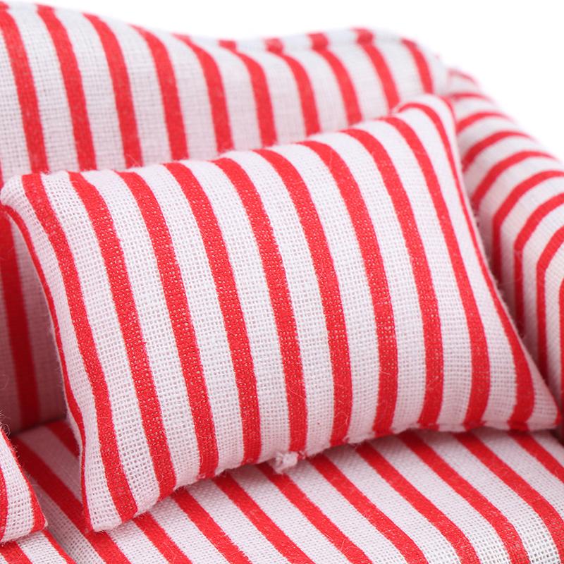 1/12 Miniature Sofa Doll House Furniture Living Room Accessorie For Kids Gift