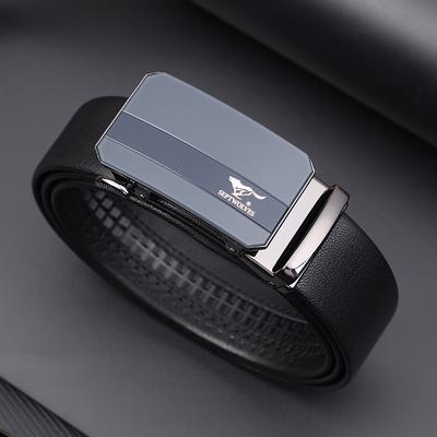 Men's Belt Automatic Buckle Belt New Versatile Casual Trouser Belt Gift Gift