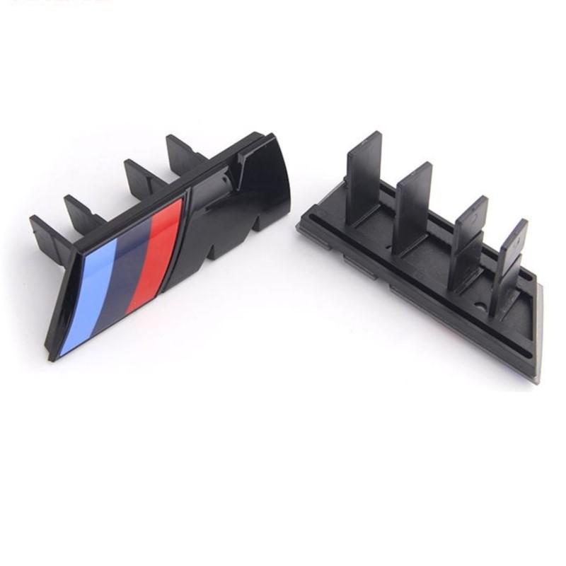 3D ABS Car Front Grille Badge Sticker For BMW M Emblem E90 E92 E93 F80 G80 F82 G82 G83 E28 E34 E39 E60 F90 F06 M1 M2 M3 M5 M6 M7 hbcp90