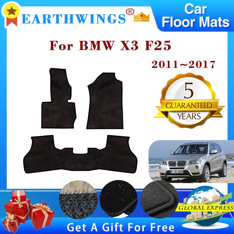 

Автомобильные коврики для BMW X3 F25 2011 ~ 2017 2012 2013 2014 коврики панели подножки ковровое покрытие противоскользящие подушечки для ног авто