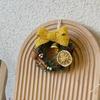 11cm Mini Holiday Christmas Hanging Wreath With Bell Cinnamon Berries Pinecones DIY Decoration For Door Wall Window Ornament