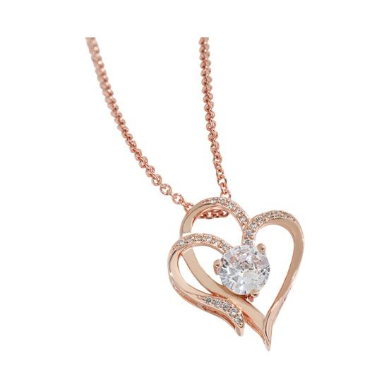 

Женское ожерелье со стразами, кулон в форме сердца, украшение на шею, регулируемое ювелирное изделие для выпускного вечера, вечеринки, свиданий, ожерелье на ключицу розового золота