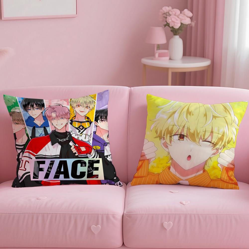 Tamon-Kun Ima Dotchi! Cushion Cover Comfortable Reversible Pillow Cover Ideal For Car Sofa Bedroom & Beyond