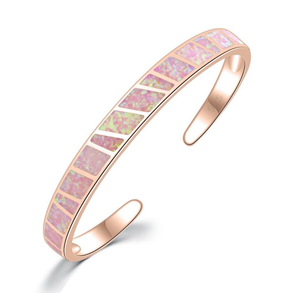 Fashion Open Bangles Adjustable Minimalist Bracelets Jewelry Gifts for Girl Women