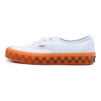 Authentic Low Top Skate Shoes Unisex Sneakers White Orange VN0A5KRDAVE