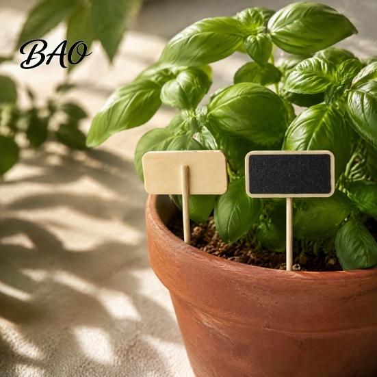 Blackboard Place Card Holders 10PCS Mini Clips/Signs with Wooden Stands, Reusable Small Chalkboard Rustic Log Style Message Clips Signs, Display Clip