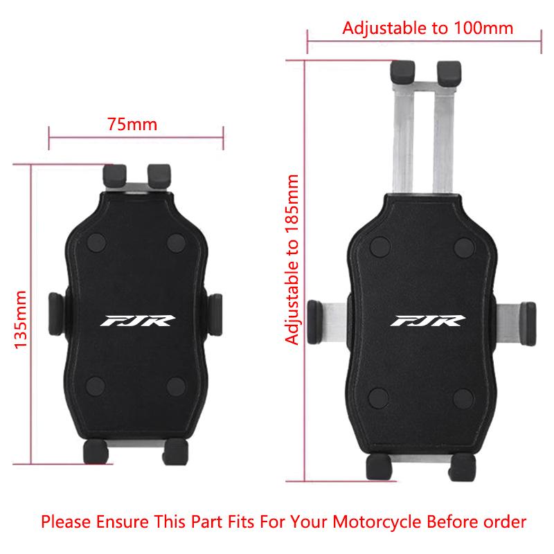 2025 New Motorcycle Accessories handlebar Mobile Phone Holder GPS stand bracket For YAMAHA FJR 1300 FJR1300 FJR1200 2006-2025