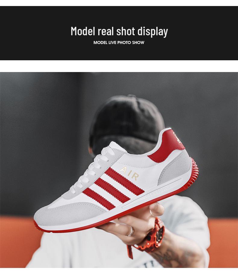 2025 Herre Casual Canvas Sneakers - Pustende Sommersko for Løping