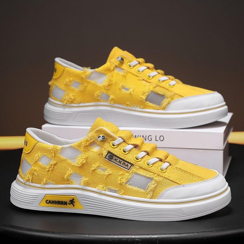 Canvas Board Schuhe, Neue Modische und Vielseitige Herrenschuhe, Trendschuhe, Canvas Flachboden Freizeit Sportschuhe