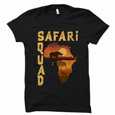 Safari Squad Safari Unisex T-shirt Safari Safari Vacatio