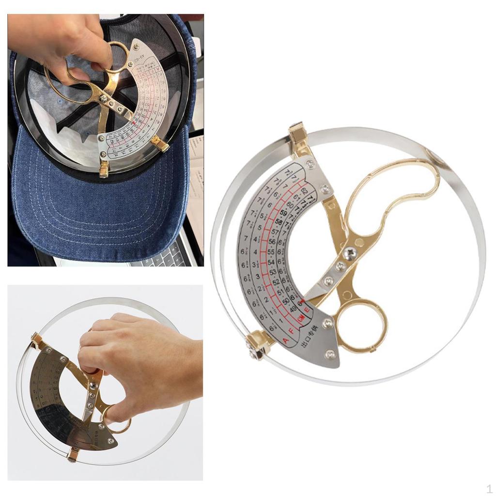 Caliper for Hat Measurement Tool, Stainless Steel Cap Size