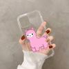 Kawaii śliczne lama alpaka zwierzęta kreskówki kolorowe etui na telefon dla iphone 13 11 12 pro XS MAX 8 7 6 6S Plus X 5S SE 2020 XR etui