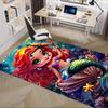 3D Printed Mermaid,Underwater,Fantasy Anti-Slip Rug - Machine Washable Office Rug for Living Room, Bedroom, Office - Multiple Sizes