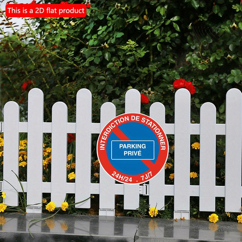2d Flat 20*20cm No Sign Road Wooden Sign, Private Parking, for Home, Room, Farmhouse, Street, Shop, Garage, Bar, Garden, and Coffee House Decor.