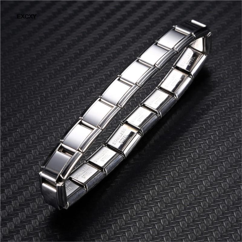 Nuova Moda Gioielli da Donna 9mm Larghezza Colore Acciaio Inossidabile Bracciale Rigido Ragazze Regalo di Matrimonio