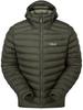 Men's Insulated Jacket Rab Cirrus Alpine Insulated Jacket (QIP-25) Army