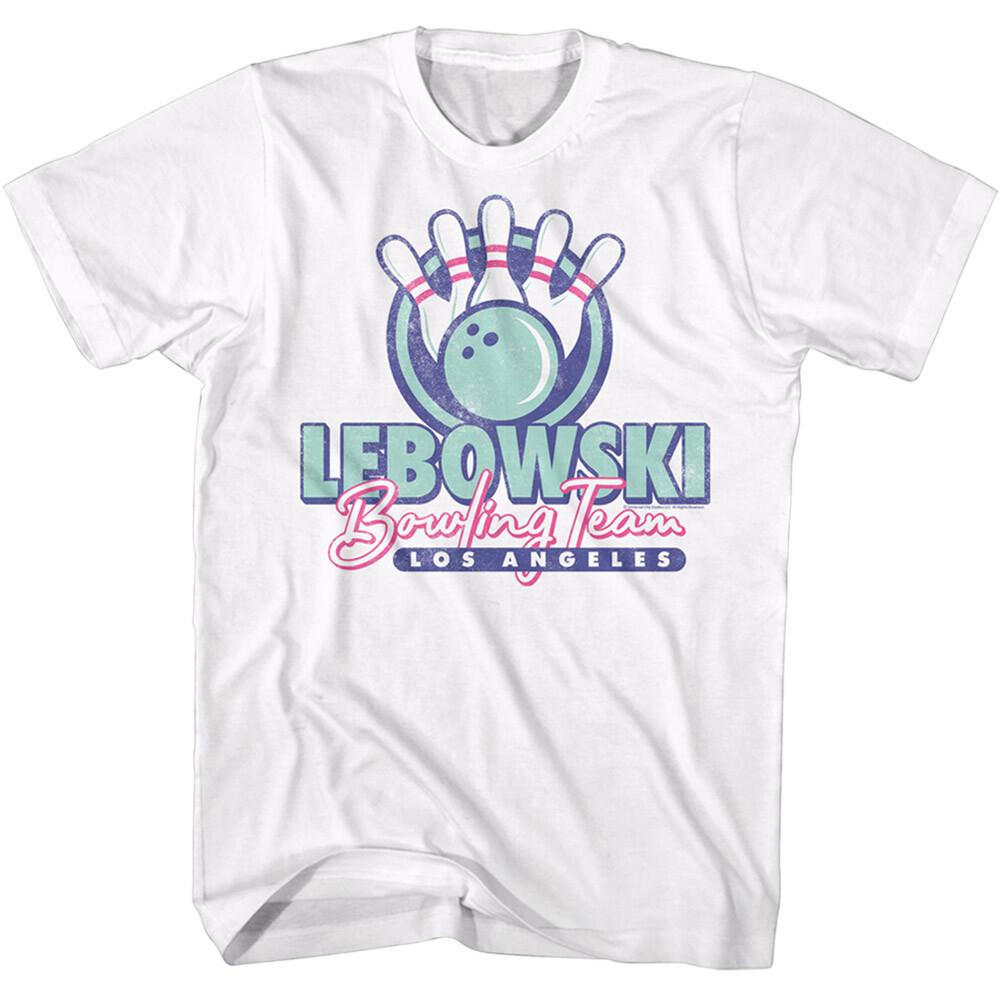 The Big Lebowski Movie Lebowski Bowling Team Los Angeles Men T Shirt XXXL