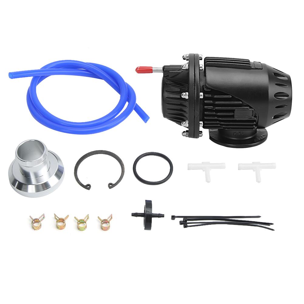 Universal Aluminum Turbo Blow Off Valve BOV Car Modification AccessoryBlack