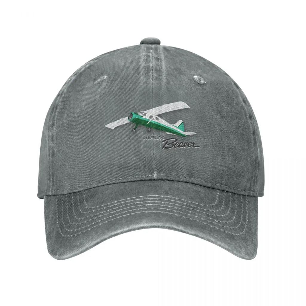 De Havilland Beaver Basebollkeps anpassad Hatt Skärm trendig sommarhatt Damhattar För Solen Unisex