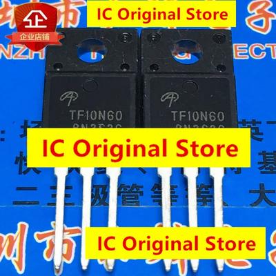 10 tk TF10N60 Uus Import Laos TO-220F 600V 10A 10N60 MOS Väljatransistor Integreeritud Vooluring IC To220 AOTF10N60