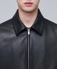 Musinsa Standard Lambskin Oversized Single Jacket [Black]