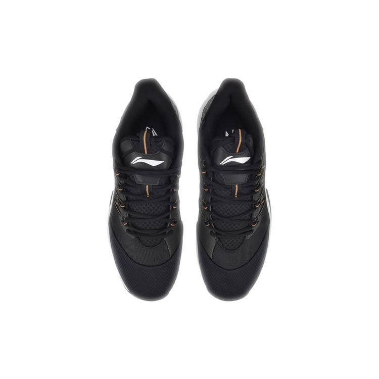 Li Ning Star Speed Competition Cushioning Rebound Low top Basketball Shoes Unisex Black ABAQ009-3
