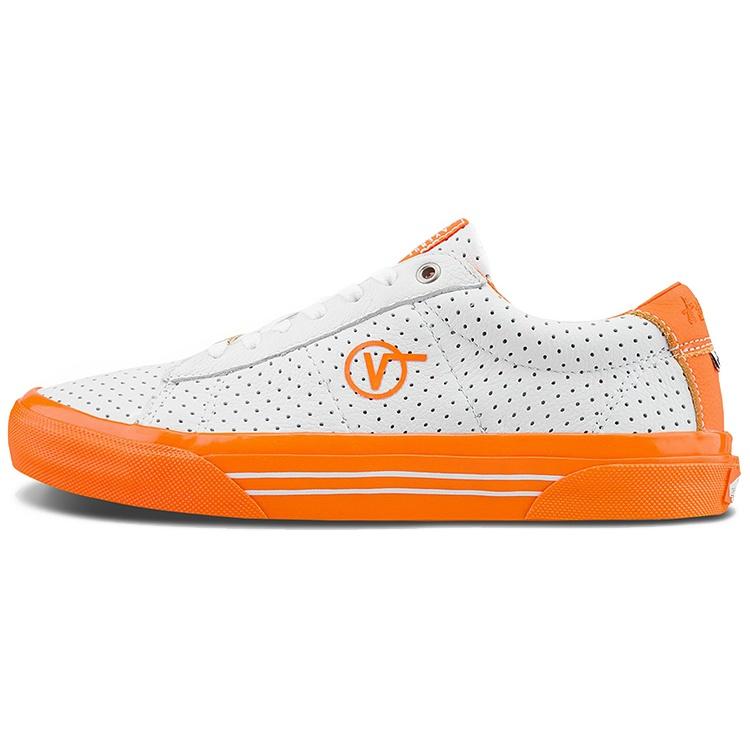 Avenue&Son x Vans Skate Sid Flicks of Fury Sneakers White/Orange Men s VN0A5FCE584 EU 38.5