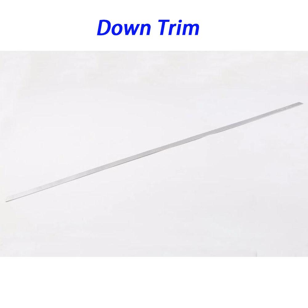 Car Rear Back Bumper Cover Steel Wrap License Trim Frame Lamp Panel Hood For Volkswagen VW Tiguan L MK2 2016 2017 2018