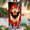Valencia FC print Quick Dry Beach Towel Microfiber Absorbent Portable Travel Swimming Towel