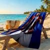 Asciugamano da Spiaggia con Numero Haaland Super Morbido & Assorbente Confortevole Leggero