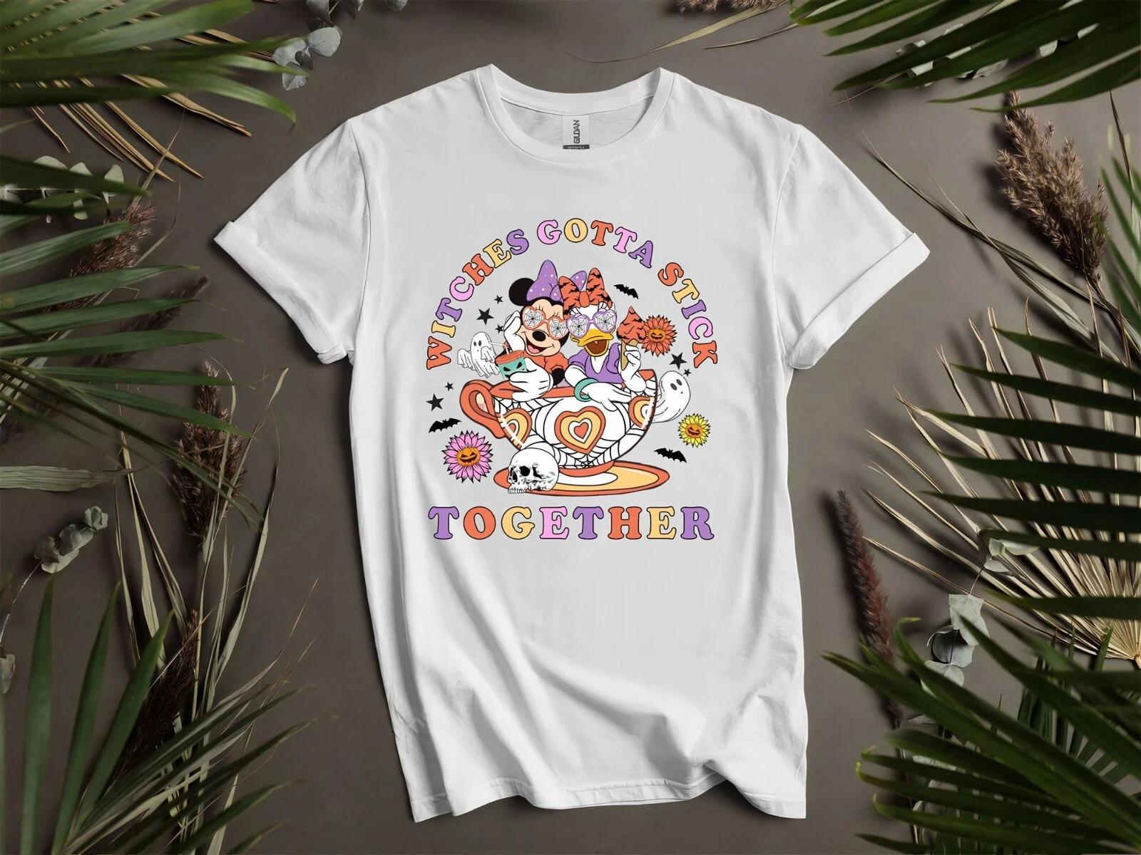 Minnie And Daisy T-shirt T shirt Men Women Unisex Tshirt I9 XXXXL