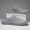 Maucassin Laceless Hiking Boots Men Summer Shoes Men's Shoes For Summer Sneakers Sports Real Top Grade Joggings