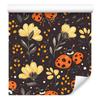 Ladybugs Wallpaper Burgundy and Burgundy for Living Room and Bedroom 50x1000