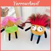 Funny Potato Family Plush Keychains Soft Pp Cotton Short Furry Bag Accessories