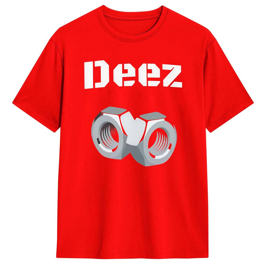 Deez Tshirt Beach 100 Cotton T Shirts For Adult Harajuku Custom Logo Tee Shirt Shortsleeve Vintage Clothes