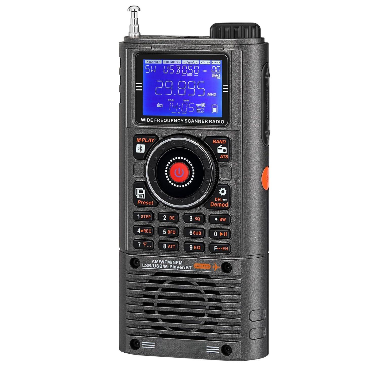 A330 SSB Shortwave Radio Receiver, Portable