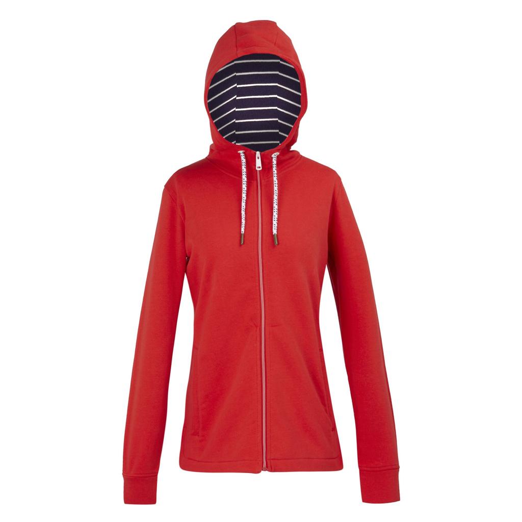 Regatta Womens/Ladies Bayletta Striped Lining Full Zip Hoodie